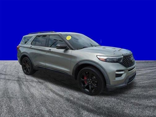 Silver Spruce Metallic 2020 Ford Explorer ST