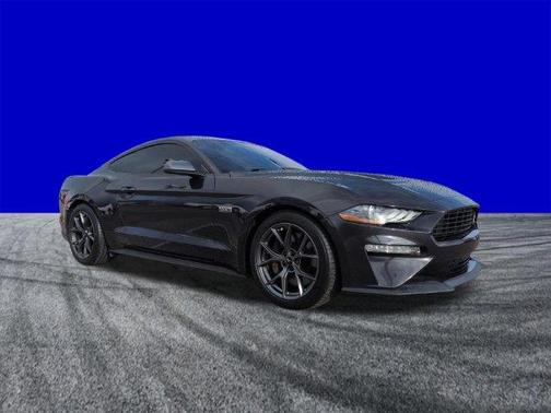 Dark Matter Gray Metallic 2022 Ford Mustang EcoBoost