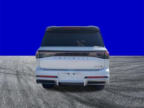 Radiant White 2025 INFINITI QX80 SENSORY