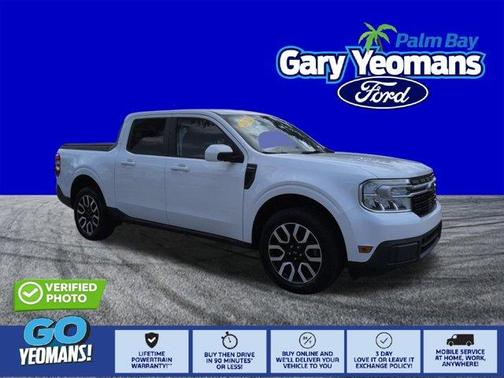 Oxford White 2022 Ford Maverick Lariat