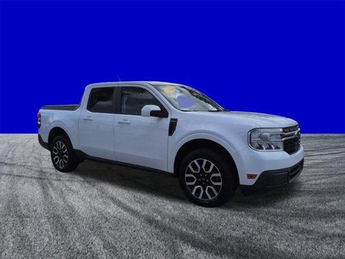 Oxford White 2022 Ford Maverick Lariat