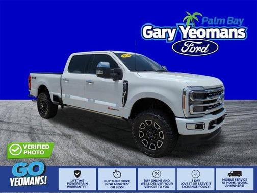 White Metallic 2024 Ford F-250 Platinum