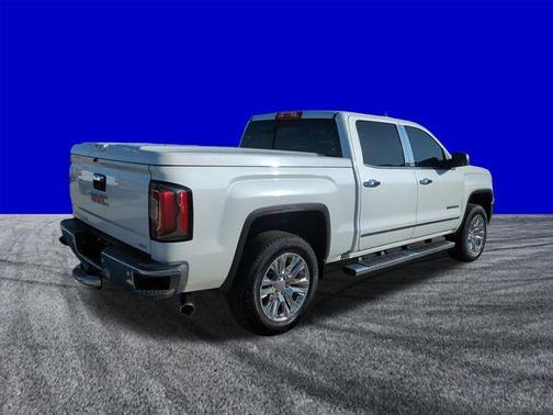 White Frost Tri-Coat 2018 GMC Sierra 1500 SLT