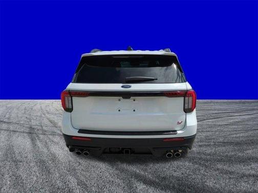 Star White 2025 Ford Explorer ST