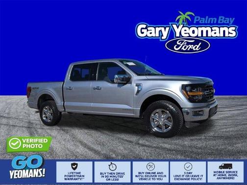 Iconic Silver Metallic 2024 Ford F-150 XLT