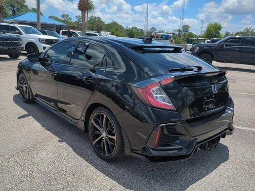 Crystal Black Pearl 2021 Honda Civic Sport Touring