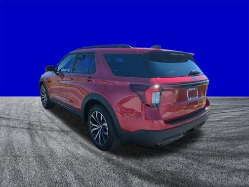 Rapid Red Metallic Tinted Clearcoat 2026 Ford Explorer ST-Line