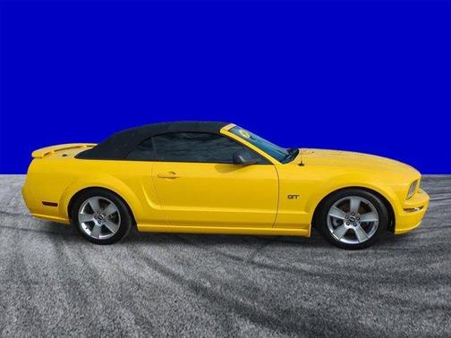 Yellow 2006 Ford Mustang