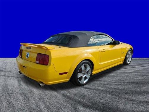 Yellow 2006 Ford Mustang