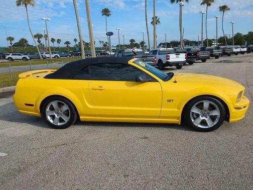 Yellow 2006 Ford Mustang