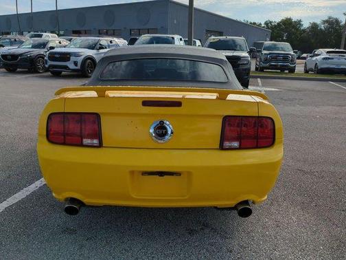 Yellow 2006 Ford Mustang