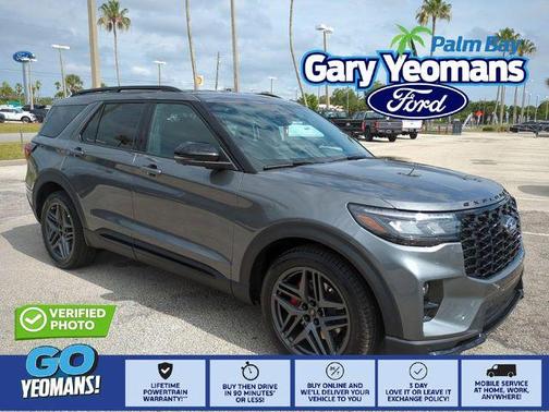 Carbonized Gray 2026 Ford Explorer ST