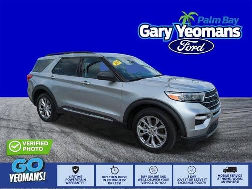 Iconic Silver Metallic 2021 Ford Explorer XLT