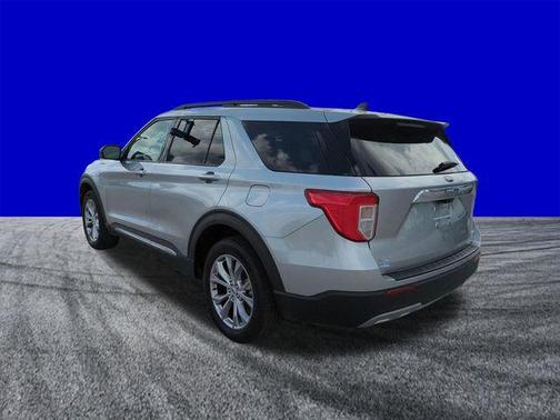 Iconic Silver Metallic 2021 Ford Explorer XLT