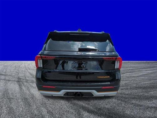 Agate Black Metallic 2026 Ford Explorer Tremor