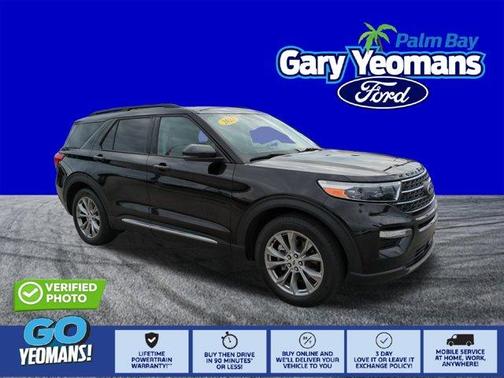 Agate Black Metallic 2023 Ford Explorer XLT