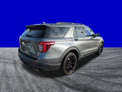 Gray Metallic 2023 Ford Explorer ST