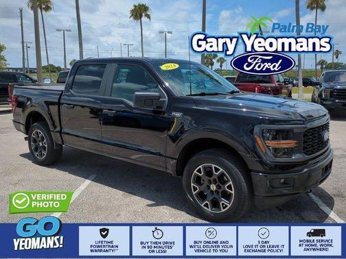 Agate Black Metallic 2024 Ford F-150 STX