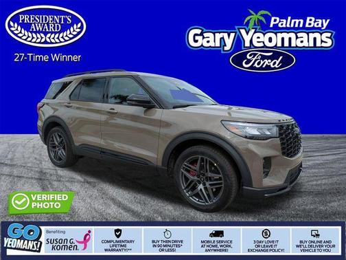 Gray 2026 Ford Explorer ST