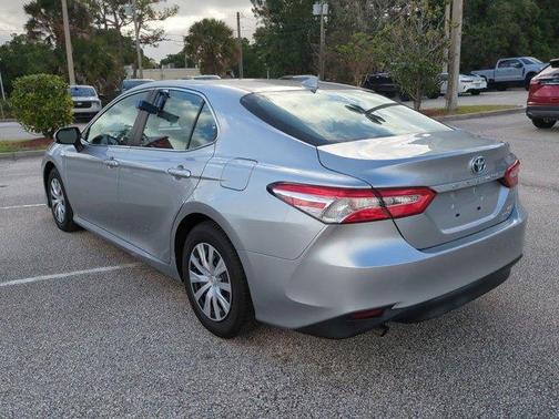 Silver 2020 Toyota Camry Hybrid LE