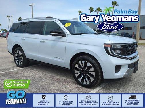 Silver Metallic 2025 Ford Expedition Platinum