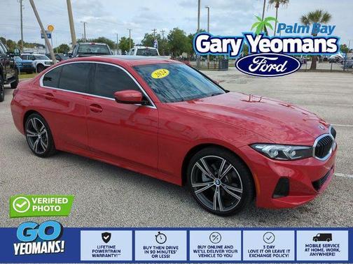 Melbourne Red Metallic 2024 BMW 330 i