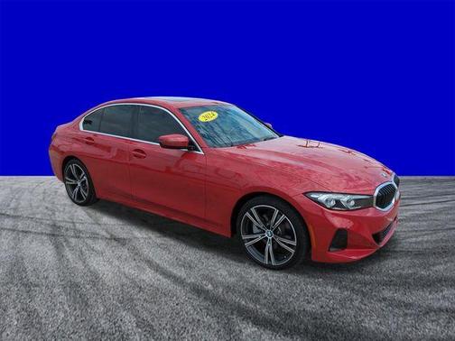 Melbourne Red Metallic 2024 BMW 330 i