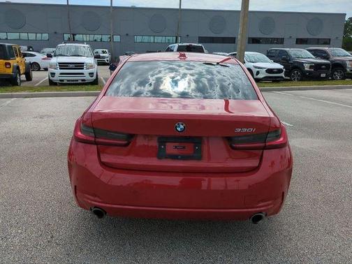 Melbourne Red Metallic 2024 BMW 330 i