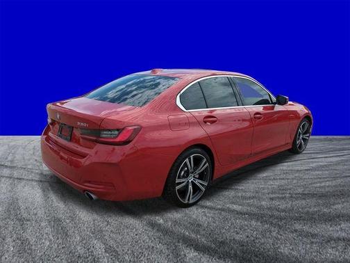 Melbourne Red Metallic 2024 BMW 330 i