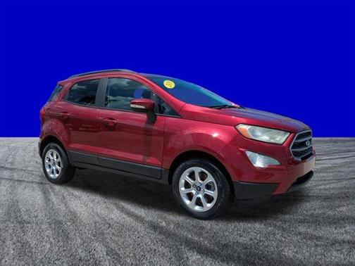Ruby Red Metallic 2019 Ford EcoSport SE