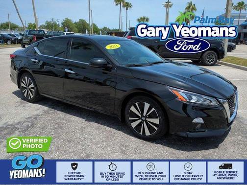 Black 2021 Nissan Altima 2.5 SL