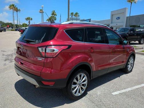 Ruby Red Metallic 2017 Ford Escape Titanium