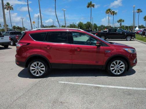 Ruby Red Metallic 2017 Ford Escape Titanium