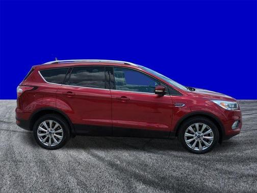 Ruby Red Metallic 2017 Ford Escape Titanium