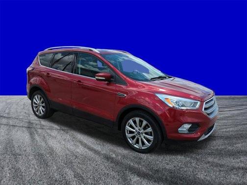 Ruby Red Metallic 2017 Ford Escape Titanium