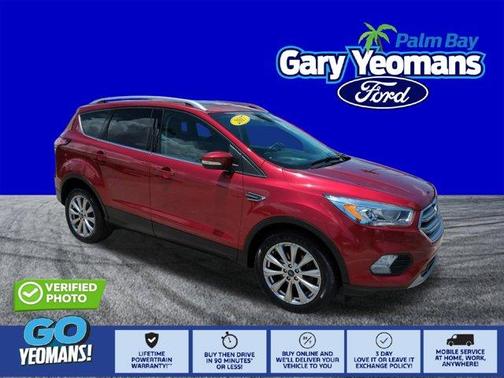 Ruby Red Metallic 2017 Ford Escape Titanium