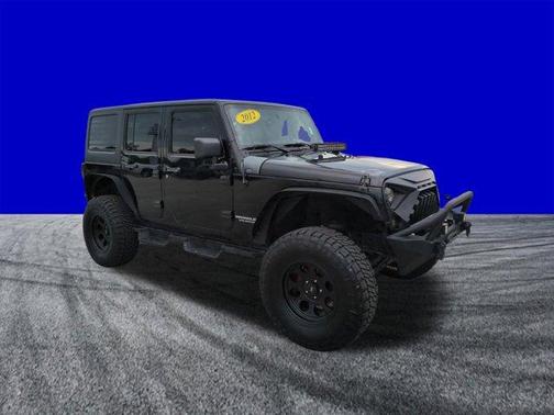 Black Clearcoat 2012 Jeep Wrangler Unlimited Rubicon