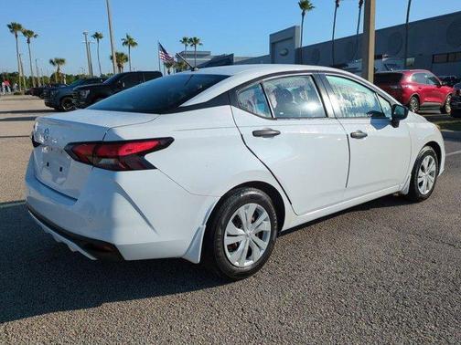 Cloud White 2021 Nissan Versa S