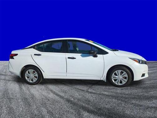 Cloud White 2021 Nissan Versa S