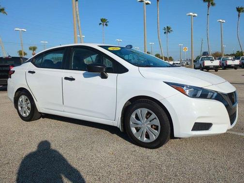 Cloud White 2021 Nissan Versa S