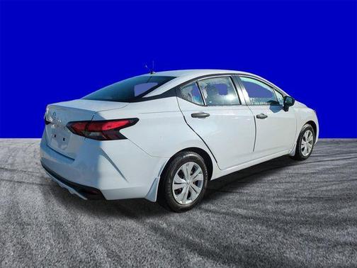 Cloud White 2021 Nissan Versa S