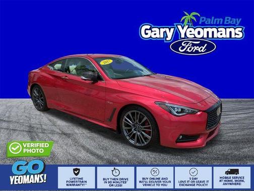 Dynamic Sunstone Red 2017 INFINITI Q60 3.0t Red Sport 400