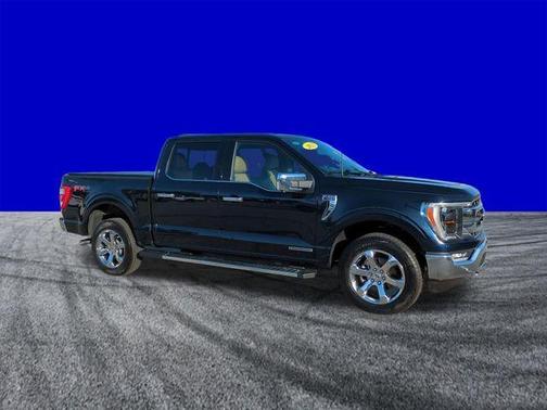 Blue Metallic 2023 Ford F-150 Lariat