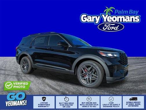Agate Black Metallic 2026 Ford Explorer ST