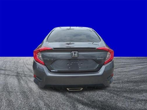 Modern Steel Metallic 2021 Honda Civic Sport