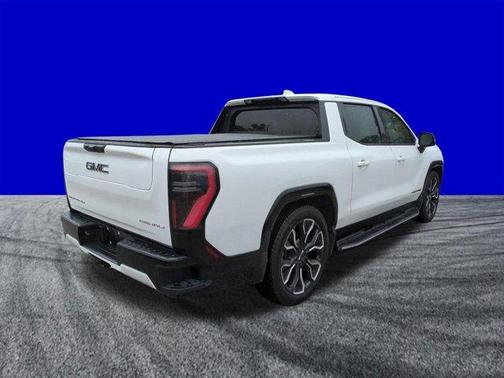 Summit White 2025 GMC Sierra EV Denali