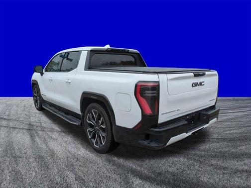 Summit White 2025 GMC Sierra EV Denali