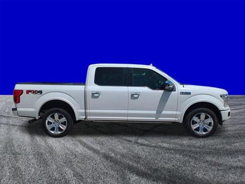 White Platinum Clearcoat Metallic 2019 Ford F-150 Platinum