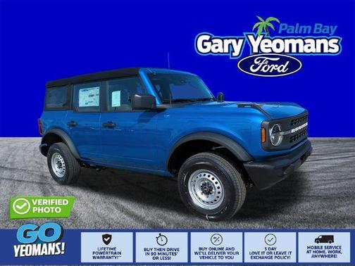 Velocity Blue Metallic 2026 Ford Bronco Base