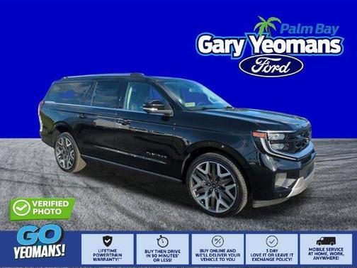 Agate Black Metallic 2026 Ford Expedition Max Platinum